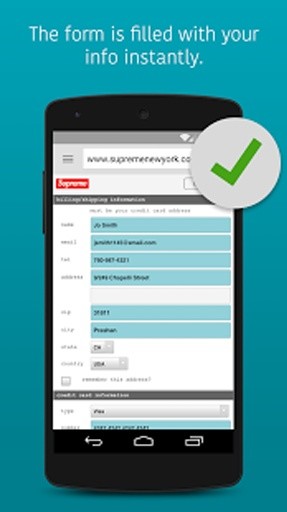 Fillr - Secure Mobile Autofill截图6