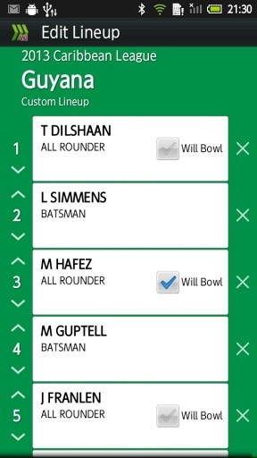 HWC Caribbean League Cricket截图3