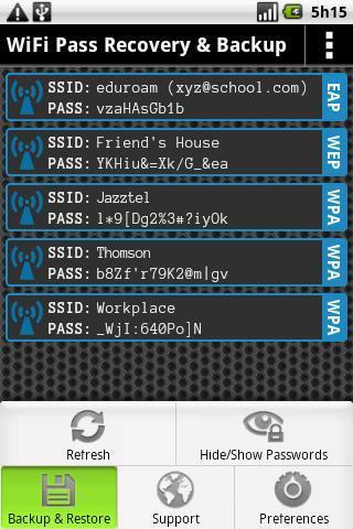 WiFi Pass Recovery截图4