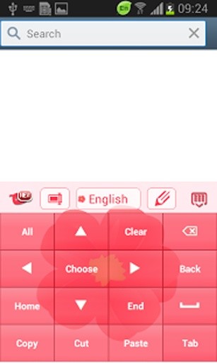 Keyboard Flower Theme Free截图6