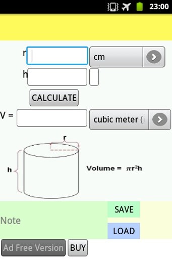 Tube Volume Calculator截图1