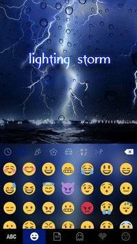 Lighting Storm Kika Keyboard截图3