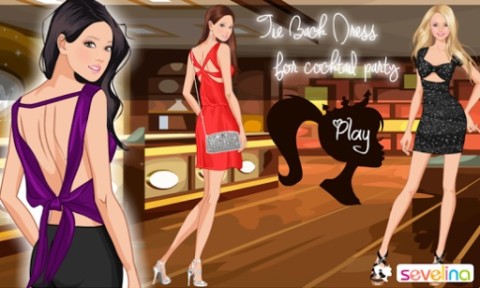 ❤ Tie back dress up game ❤截图2