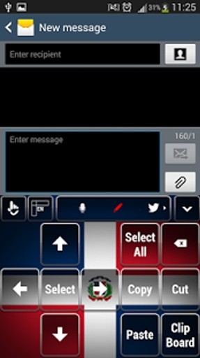 Dominican Republic Keyboard Theme截图3