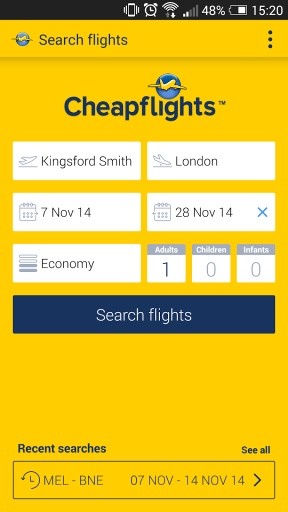 Cheap Flights – Flight Search截图1