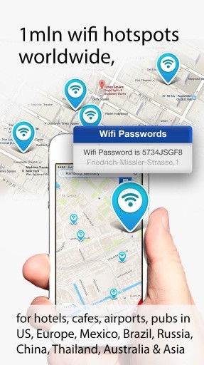 Wifi Maps - hotspots worldwide截图1