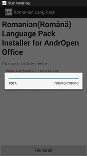 Romanian Lang Pack for AndrOpen Office截图2