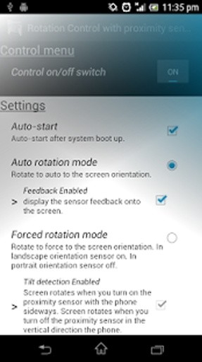 Rotation with proximity sensor截图4