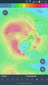 WINDY - NOAA wind forecast截图1