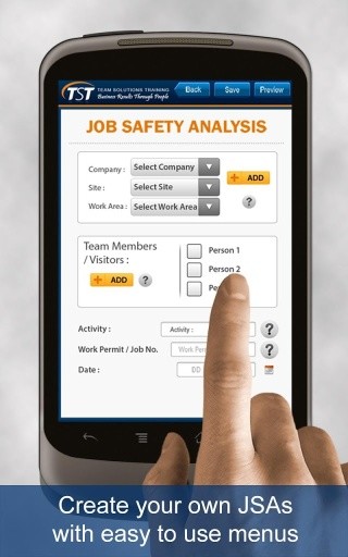 Job Safety Analysis - Mo...截图3