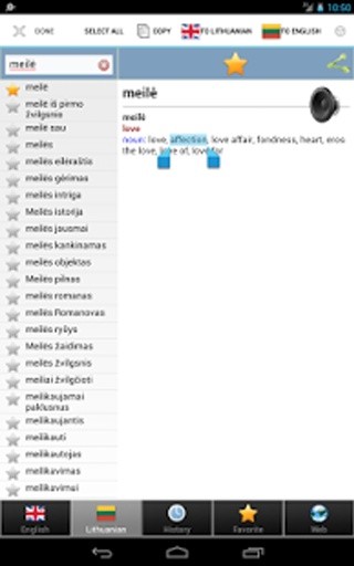 Lithuanian best dict截图1