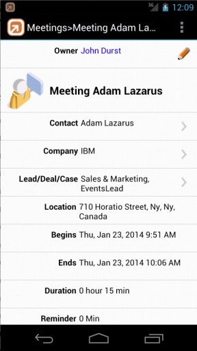 SalesNOW CRM for Android截图6