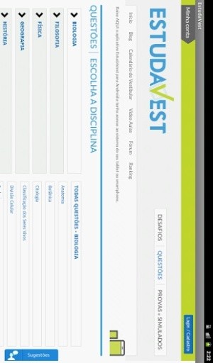 EstudaVest - ENEM e Vestibular截图2