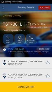 ComfortDelGro Taxi Booking App截图6