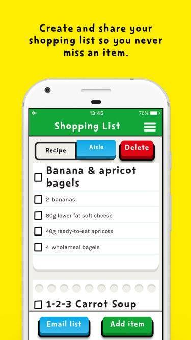 Change4Life Smart Recipes截图11