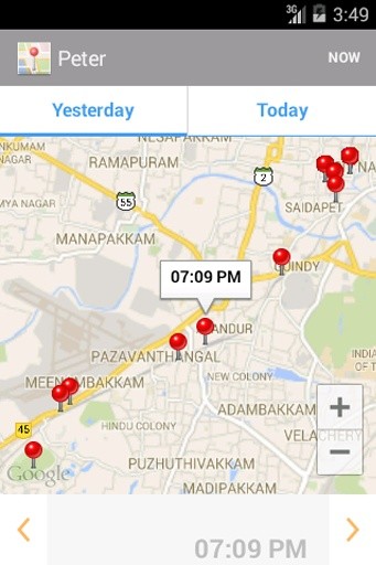 Mobile Track Location Tracker截图2