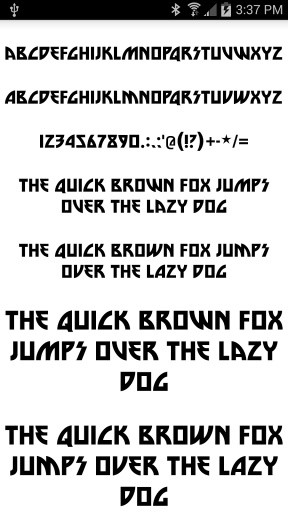 Free Fonts 50 Pack 1截图4