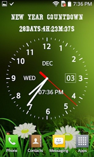 Photo Clock Live Wallpaper截图2