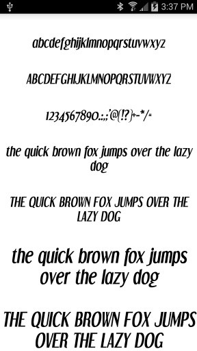 Free Fonts 50 Pack 1截图6