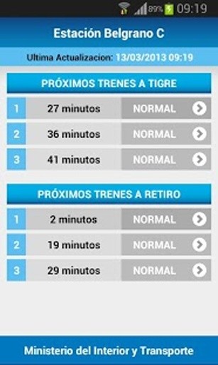 Trenes en Vivo截图6