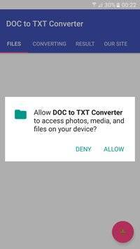 Word to TXT converter截图1