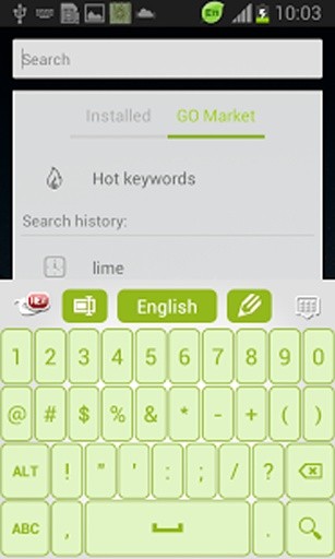 键盘石灰绿截图4