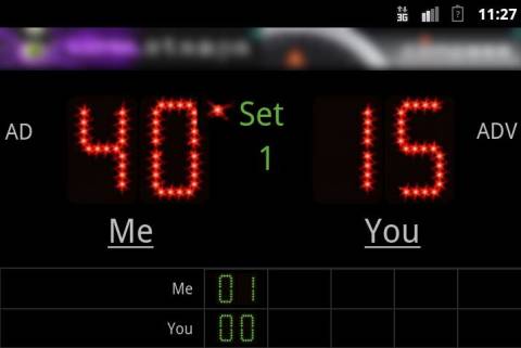 Scoreboard Tennis ++截图4