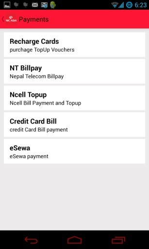 NIC Asia Mobile Banking截图7