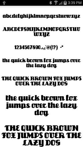 Free Fonts 50 Pack 1截图1