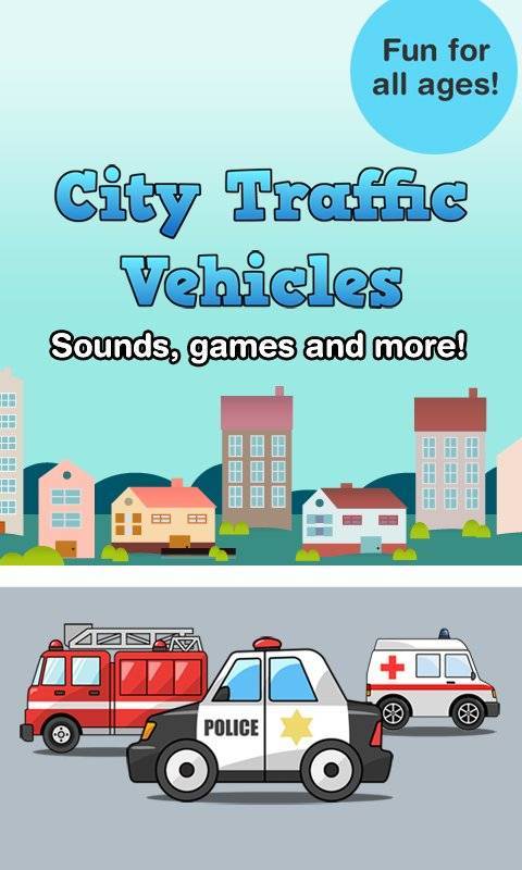 Kids City Traffic Vehicles截图8