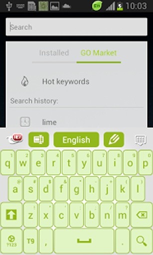 键盘石灰绿截图2