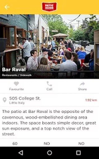 Toronto Patio Guide by b...截图1