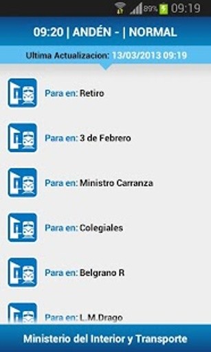 Trenes en Vivo截图7