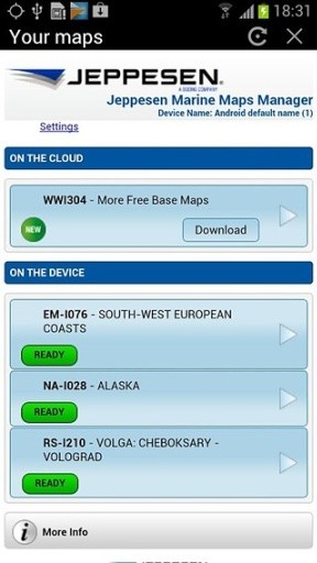 Jeppesen Marine Plan2Nav截图1