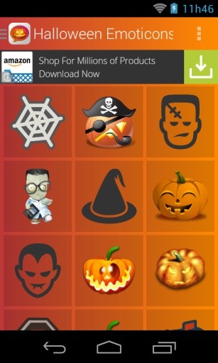 Halloween Emoticons截图4