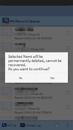MN Cleaner-Call/SMS删除截图2