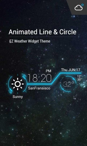 Animated Line & Circle截图1