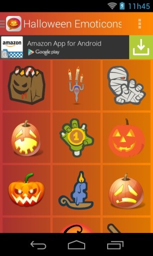 Halloween Emoticons截图1