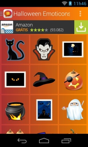 Halloween Emoticons截图2