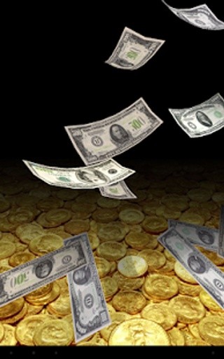 Falling Money Wallpaper Lite截图4