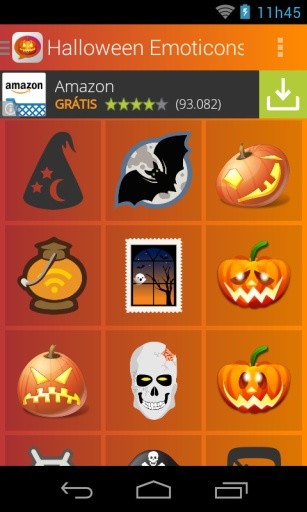 Halloween Emoticons截图3