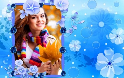 Beautiful Flower Frames截图1