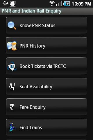 PNR and Indian Rail Enquiry截图4