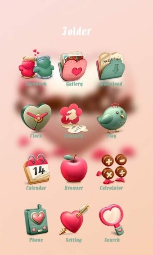 Sweetie Theme - ZERO launcher截图3