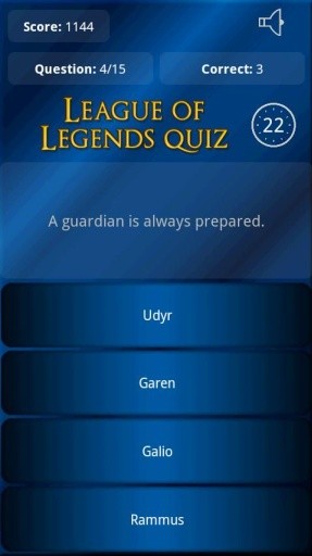 League of Legend Quiz截图2