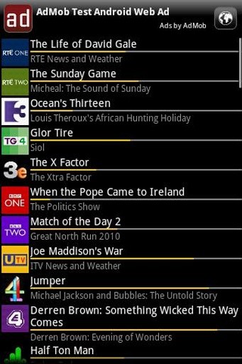 TV Listings - Ireland截图1