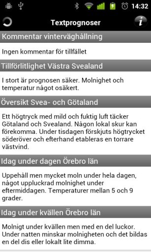 SMHI Vinterv&auml;g截图9