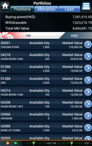 中信证券国际-CITICS Mobile截图7