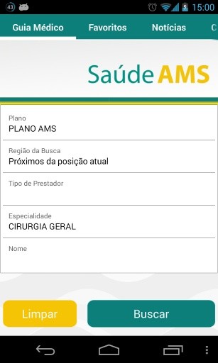 Sa&uacute;de AMS截图2