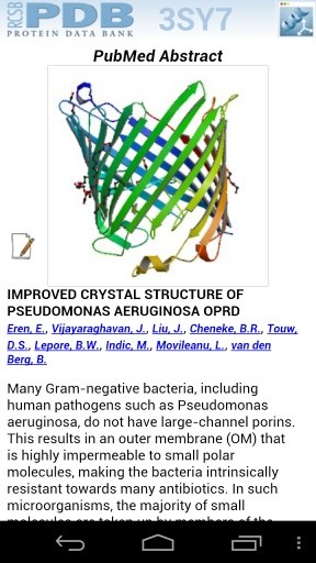 RCSB PDB Mobile截图6